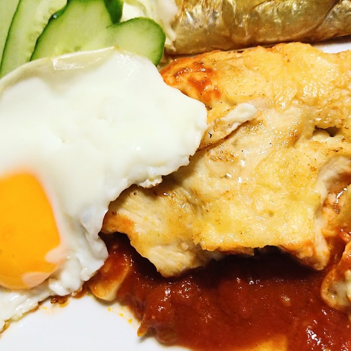 鶏むね肉とチーズのガレット トマトソース レシピ 作り方 By ビール晩酌ダイエットめし 楽天レシピ 鶏むね肉とチーズのガレット トマトソース レシピ 作り方 By ビール晩酌ダイエットめし 楽天レシピ